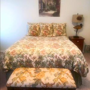 Pottery Barn Duvet and 4 Euros